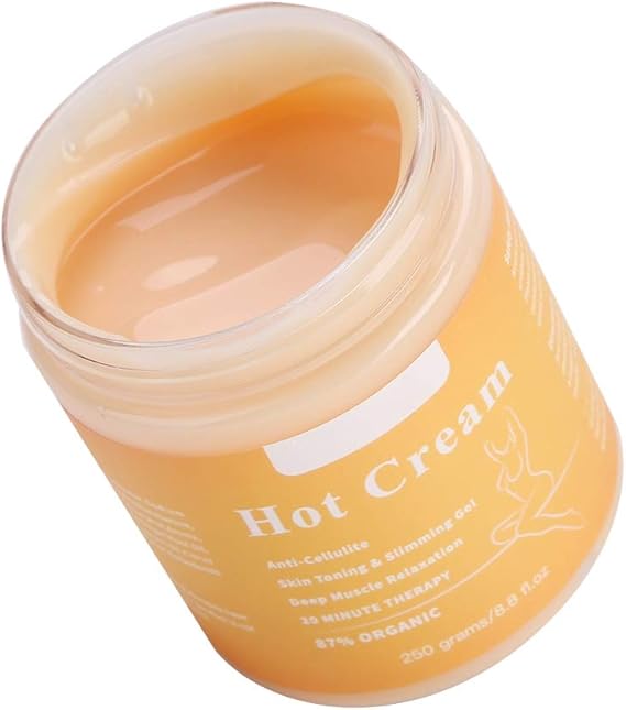 **Melao Crema Caliente** – Adelgazamiento, Reducción de Celulitis y Reafirmante para el Cuerpo Crema ideal para la quema de grasa abdominal y tonificación del cuerpo, con extracto de jengibre para mejores resultados.
