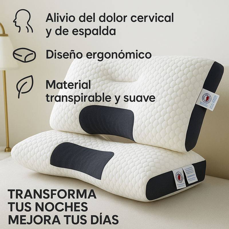 🌙 SweetDreams® Almohada Cervical  🎁🎁 COMPRE 1 y LLEVE 2 Promoción Solo Hasta Hoy