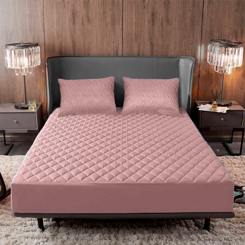 Combo Protector Antifluido + 2 protector de almohada