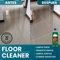 3X1 FLOOR CLEANER | POTENTE LIMPIADOR DE SUELOS Y MANCHAS DIFICILES COMPRE 1 LLEVE 2 GRATÍS  Promoción Solo Hasta Hoy