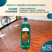 3X1 FLOOR CLEANER | POTENTE LIMPIADOR DE SUELOS Y MANCHAS DIFICILES COMPRE 1 LLEVE 2 GRATÍS  Promoción Solo Hasta Hoy