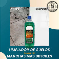 3X1 FLOOR CLEANER | POTENTE LIMPIADOR DE SUELOS Y MANCHAS DIFICILES COMPRE 1 LLEVE 2 GRATÍS  Promoción Solo Hasta Hoy