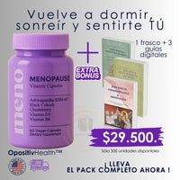 MENO™ Vitaminas revitalizantes NATURALES