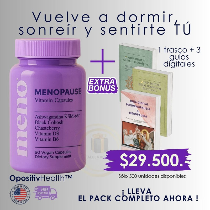 MENO™ Vitaminas revitalizantes NATURALES