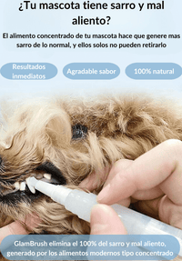 Glambrush - Limpiador dental para mascotas  COMPRE 1 y LLEVE 2 GRATIS™