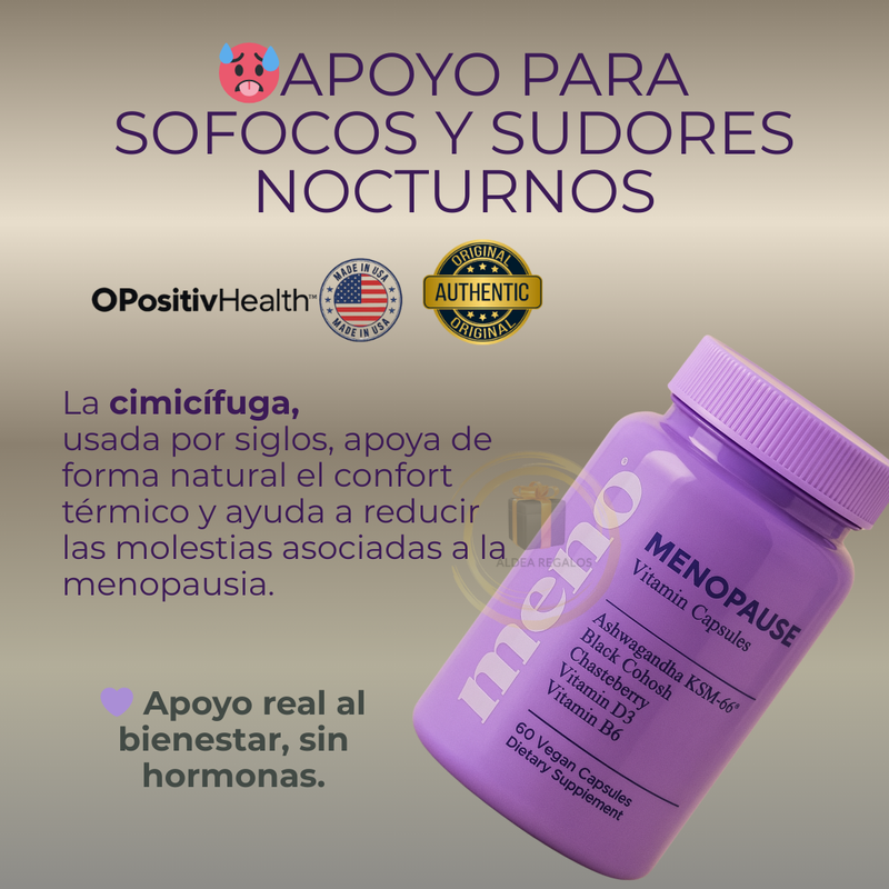 MENO™ Vitaminas revitalizantes NATURALES