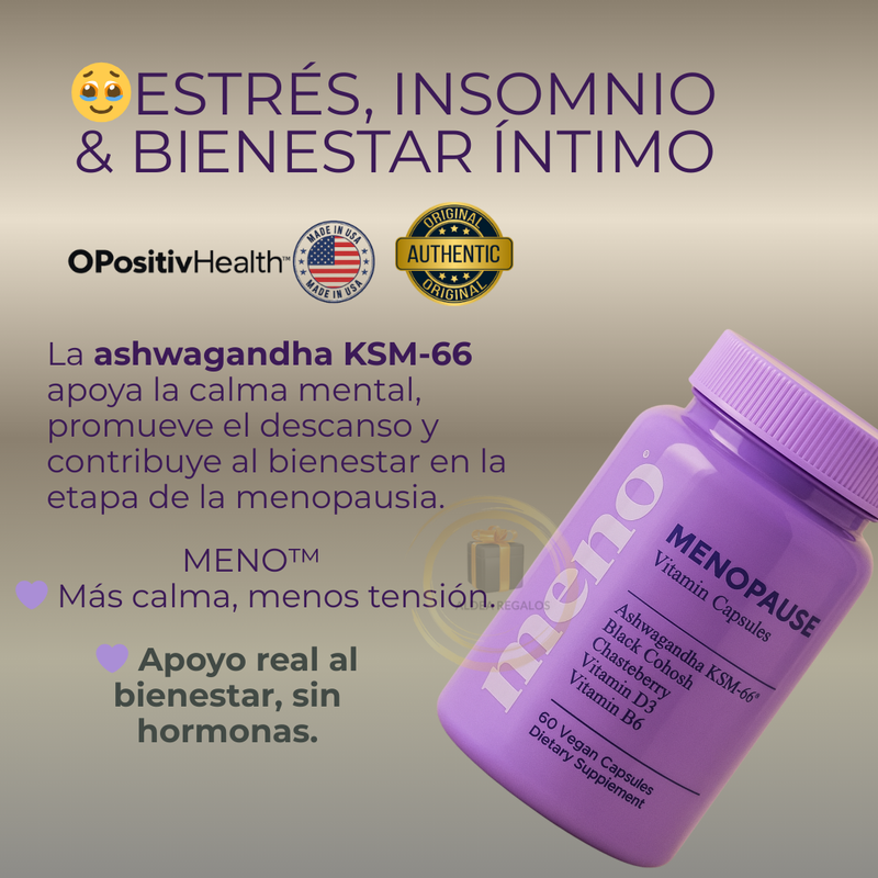 MENO™ Vitaminas revitalizantes NATURALES