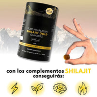 SHILAJIT Producto Importado (60 Gomitas) COMPRE 1 y LLEVE 2 GRATIS™ gold 55% DE DESCUENTO SOLO HOY - 🔥ULTIMAS UNIDADES