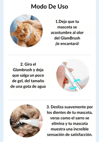 Glambrush - Limpiador dental para mascotas  COMPRE 1 y LLEVE 2 GRATIS™