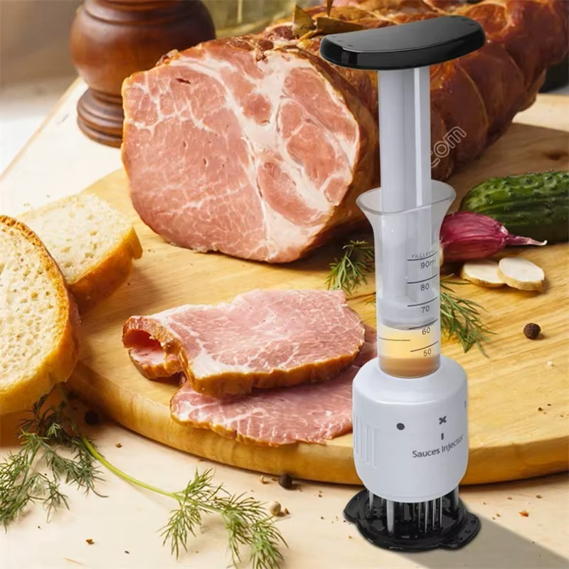 Inyector de salsa para carne