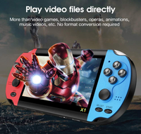 Consola de Juegos Portátil con pantalla de 4,3 Pulgadas